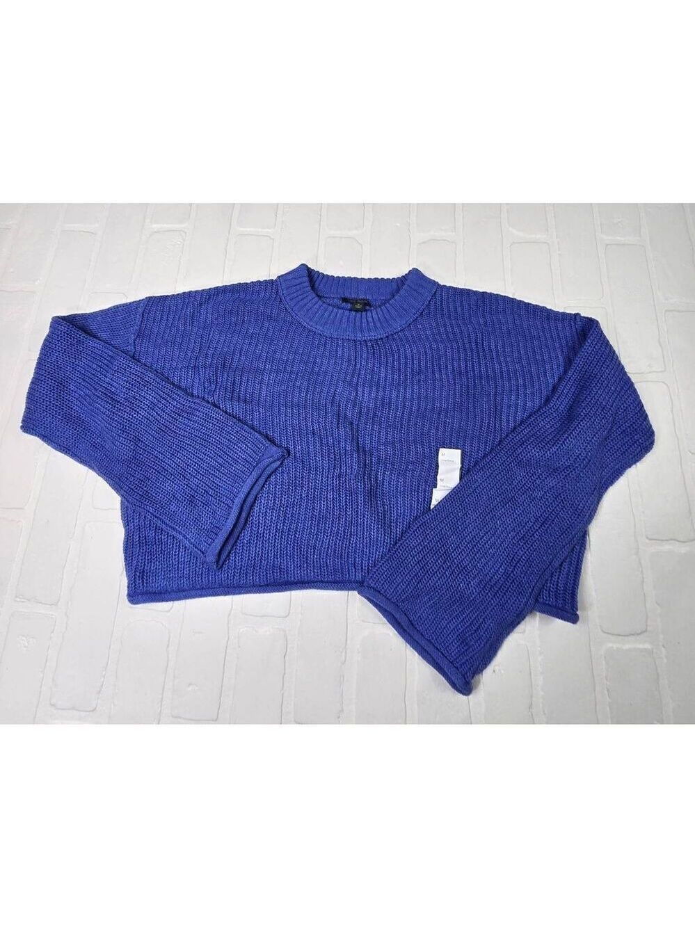 Wild Fable Cropped Mock Collared Sweater Medium